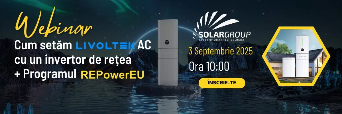 Webinar Solargroup x Livoltek – Configurarea Livoltek AC + RepowerEU