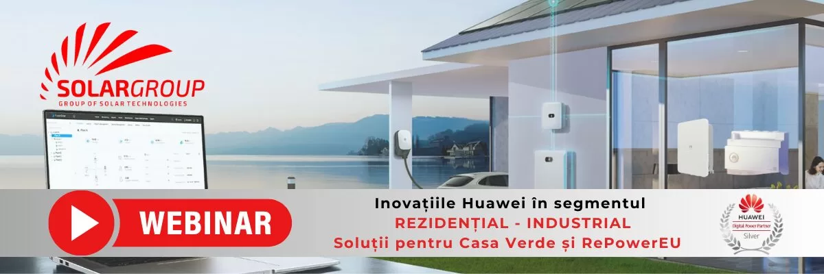Webinar Solargroup x Huawei: Conectarea cu Back-up Box și Pompă de Căldură