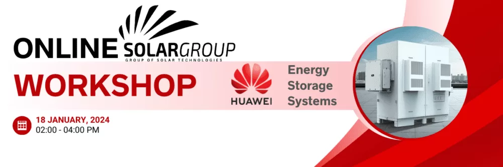 Workshop Online: Huawei LUNA2000 – Energie Revoluționară în colaborare cu Solargroup