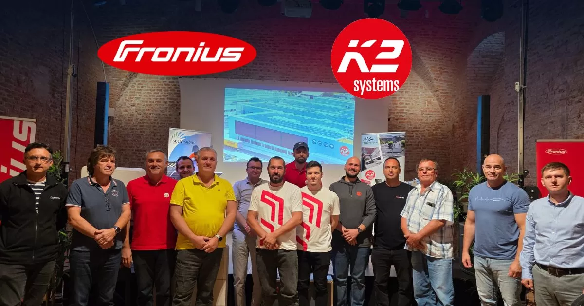 Training de succes cu Fronius x K2 Systems: Oradea, 17 septembrie
