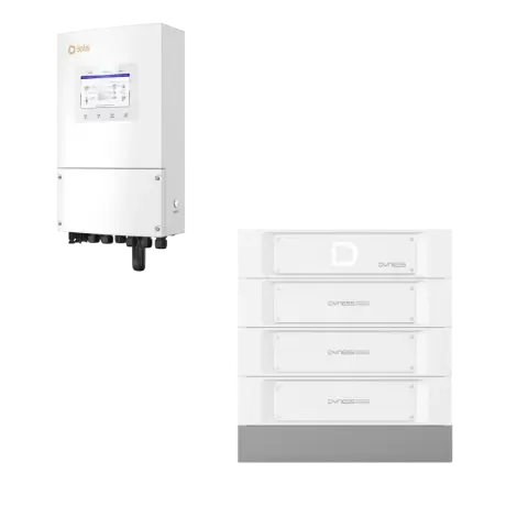 Pachet SOLIS S6 8KW 3PH HV + 15,6 KWH DYNESS STACK 100 HV