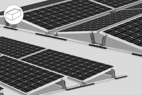 Kit S-Dome 6.10 5kW acoperis plat