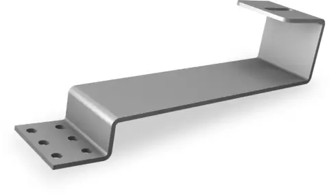 Carlig acoperis pentru tigla plata K2 Systems SolidHook FLA H33/119 75x4