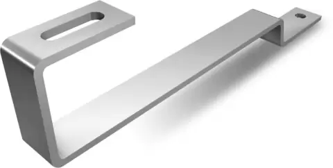 Carlig acoperis pentru tigla plata K2 Systems SolidHook FLA H33/122 40x6