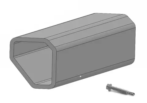 Set de conectare a sinei K2 Systems SingleRail 63