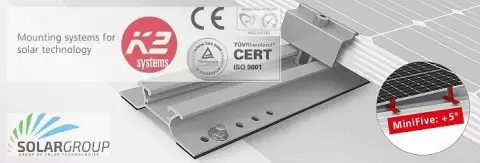 K2 SYSTEMS - SISTEM MINIRAIL