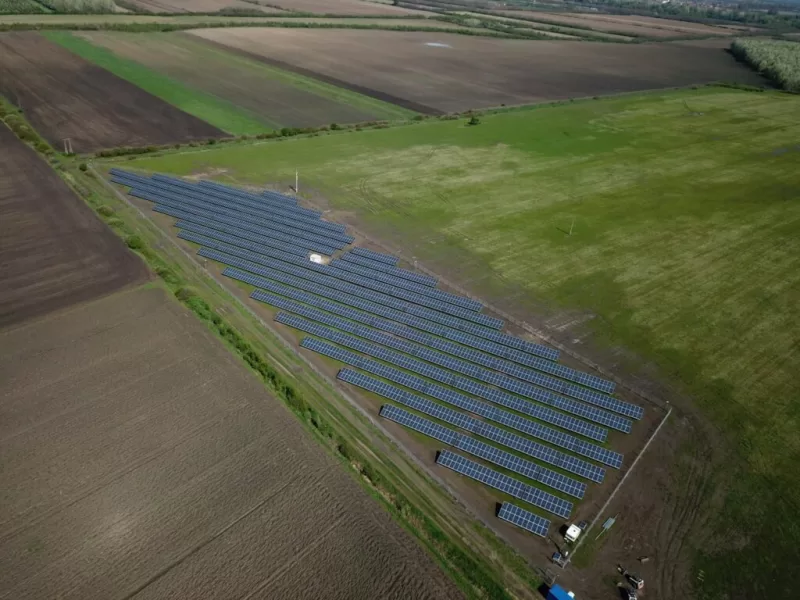 Parc fotovoltaic de 1 MW -Pátyod — 1