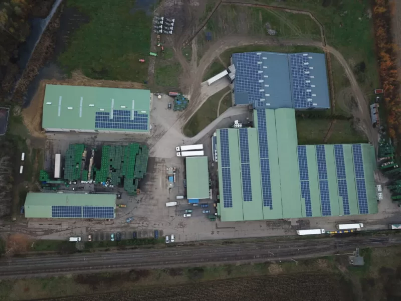 Parc fotovoltaic 422 kW – Hodász — 2