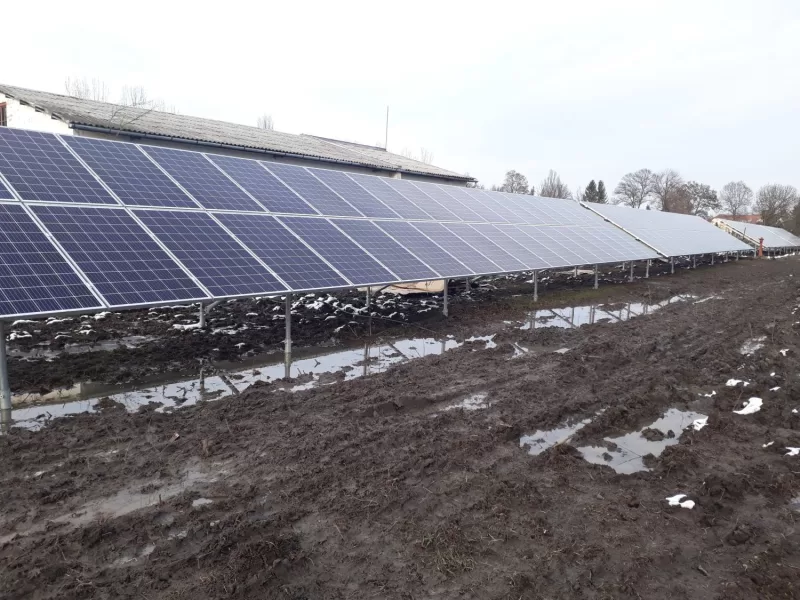 Parc fotovoltaic de 500 kW-Bélmegyerét — 6